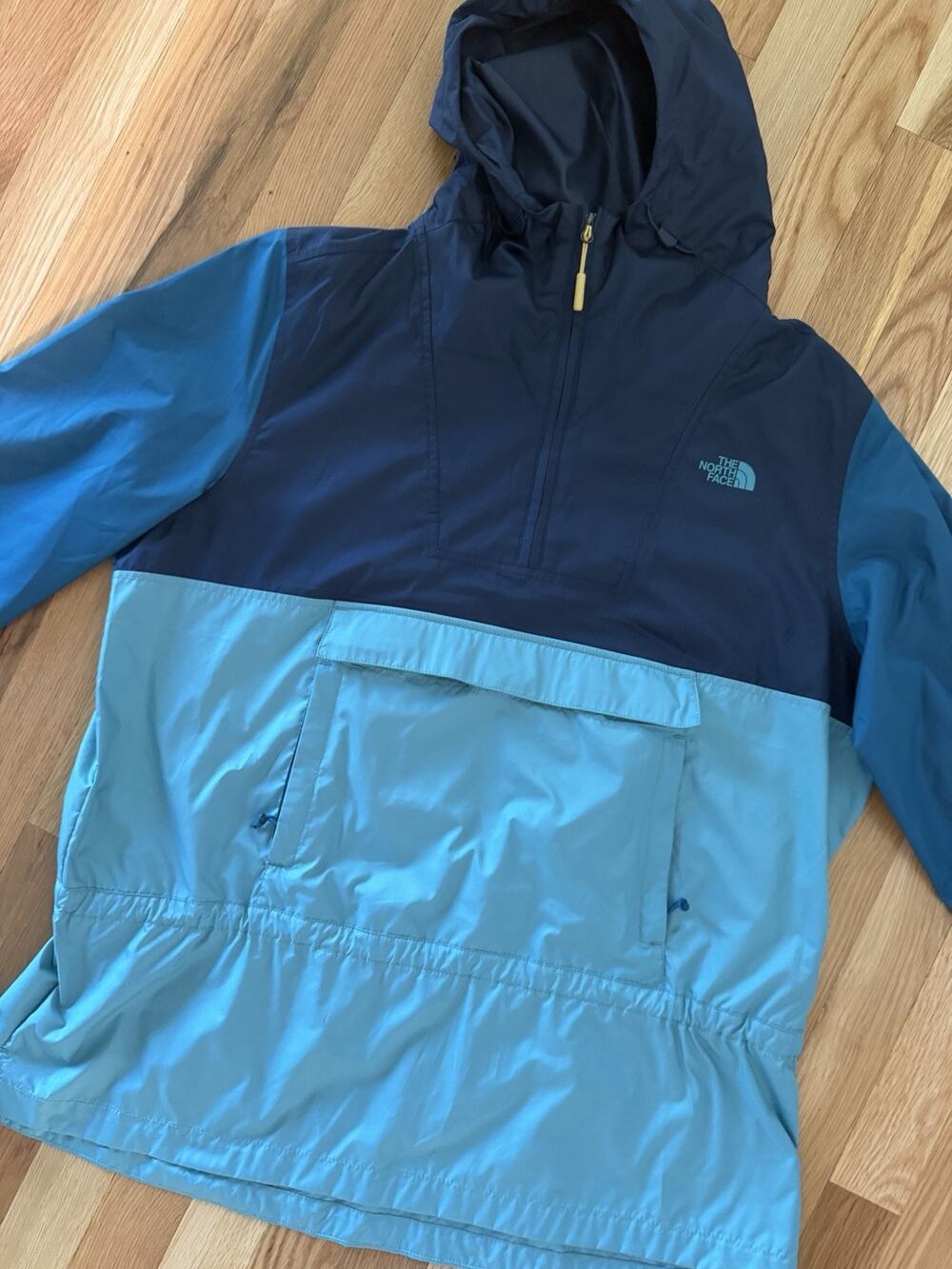 The North Face Fanorak Windbreaker Women's L Colorblock Pullover Vintage Anorak